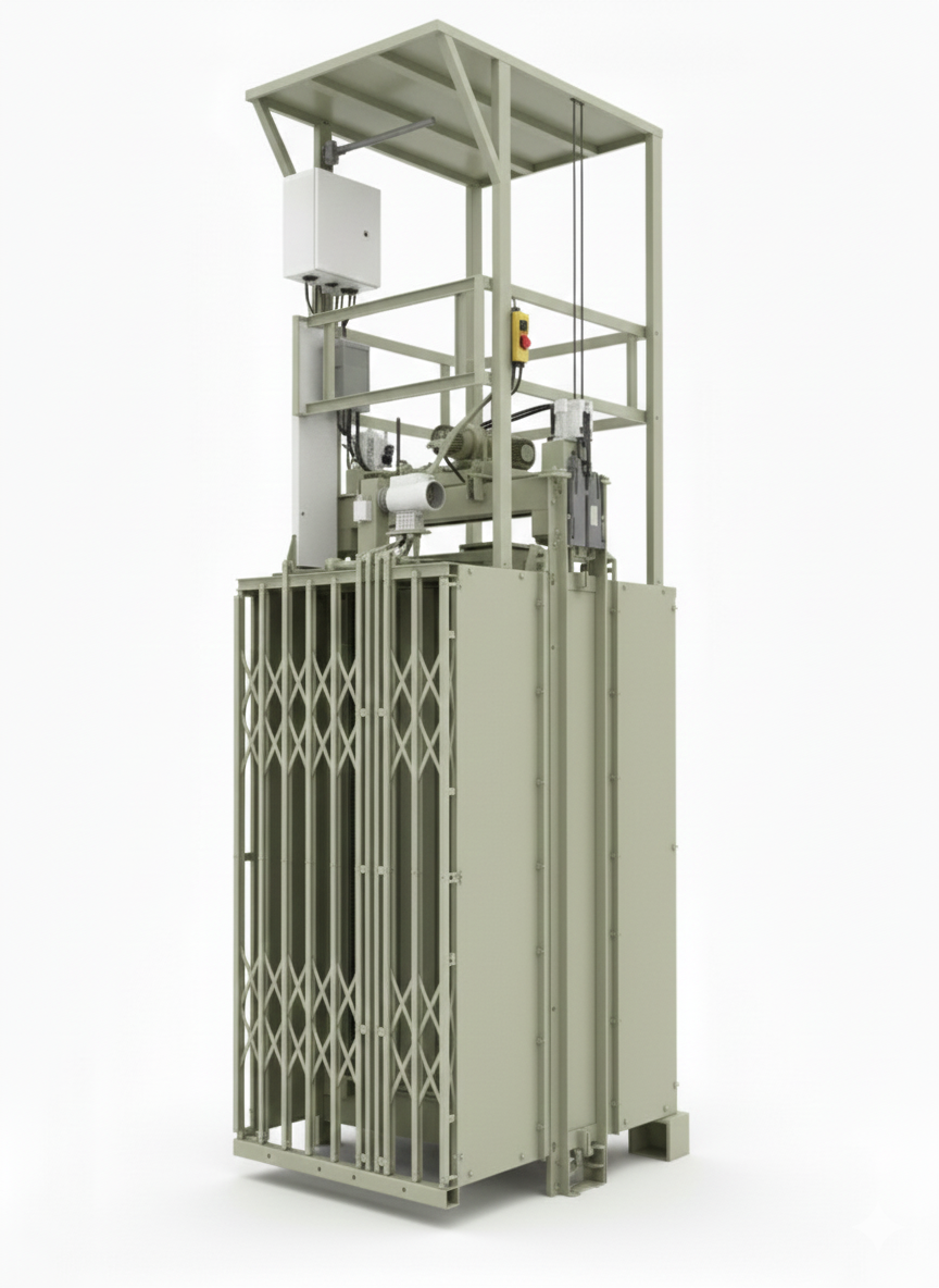 Лифт в защищенном исполнении